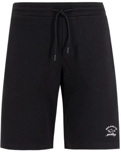 Paul & Shark Casual Shorts - Black