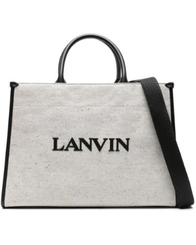Lanvin Tote Bags - Metallic