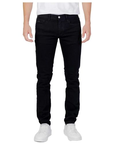 Armani Exchange Slim-Fit Jeans - Black