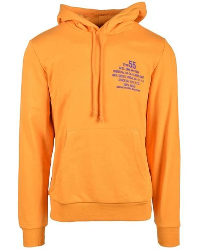 DIESEL Hoodies - Orange