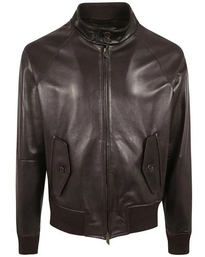 Salvatore Santoro Jackets > leather jackets - Gris