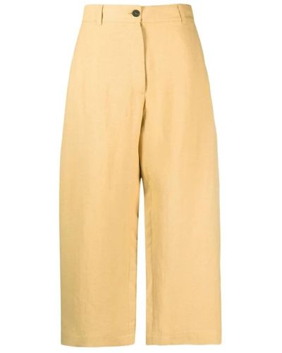 Studio Nicholson Wide Trousers - Gelb