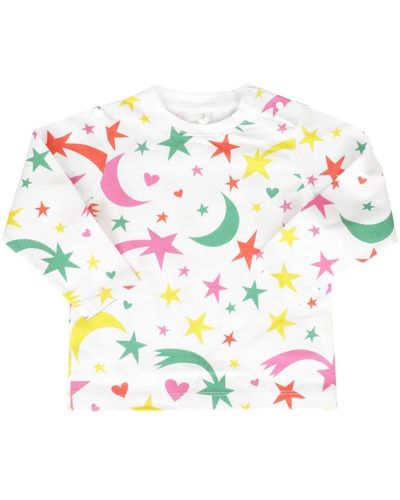Stella McCartney Lässiges baumwoll-t-shirt - Mehrfarbig
