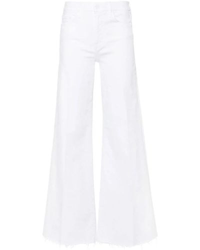 Mother Wide trousers - Blanco