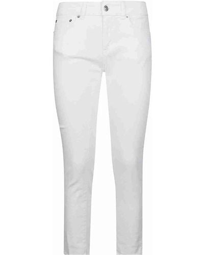 Dondup Slim-fit jeans - Weiß