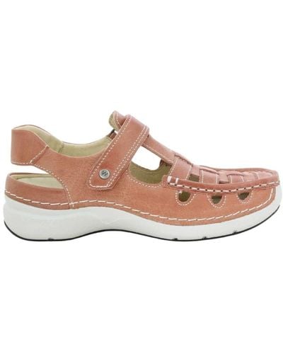Wolky Rolling sun schuhe - Pink