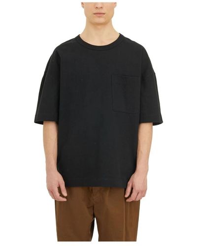 Lemaire Tops > t-shirts - Noir