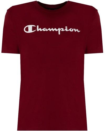 Champion Magliette stile casual - Rosso