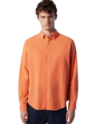 North Sails Stylisches hemd - Orange