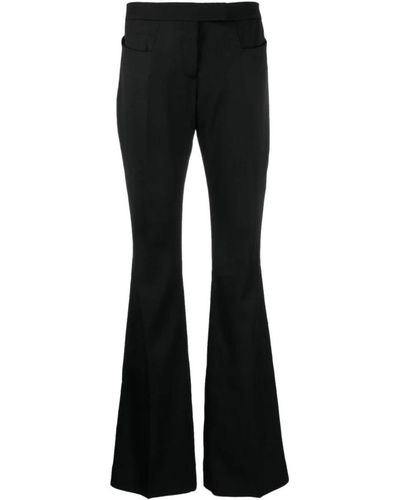 Tom Ford Pantalones anchos elegantes para mujeres - Negro
