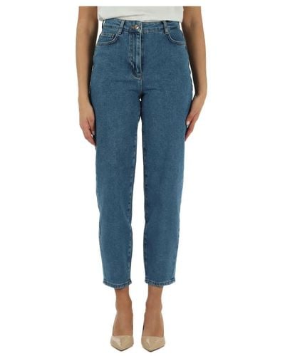 Pennyblack Pantaloni jeans cinque tasche pbmom - Blu