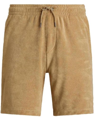 Ralph Lauren Polo-shorts aus baumwollmischung - Natur
