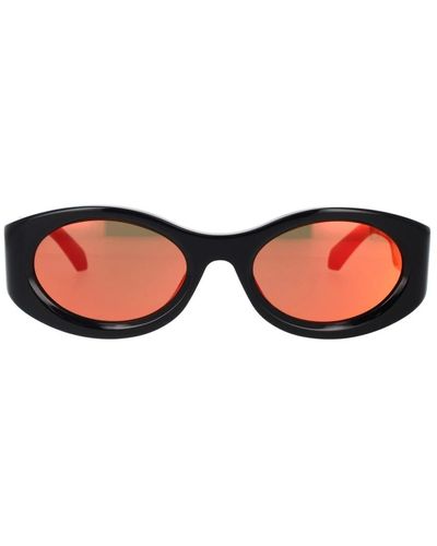 Ambush Modische ovale sonnenbrille gogolen 11025 - Pink
