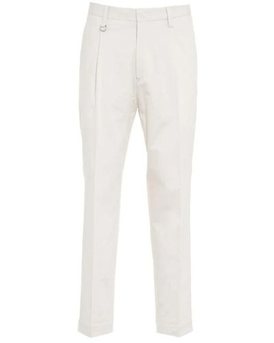 Paolo Pecora Suit Trousers - White