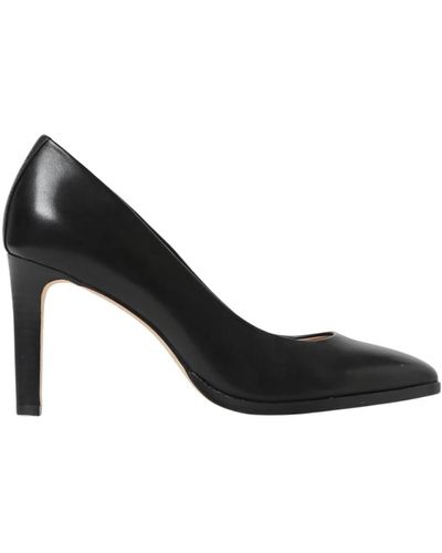 Ralph Lauren Zapatos de tacón camila con punta cerrada - Negro