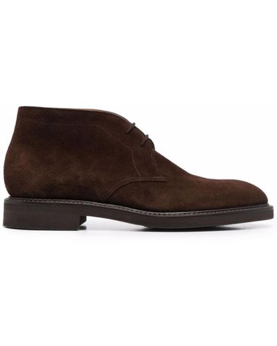John Lobb Lace-Up Boots - Brown
