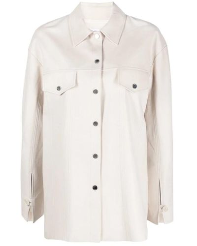 DROMe Jackets > light jackets - Blanc