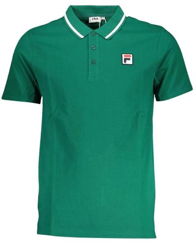 Fila Polo shirts - Grün