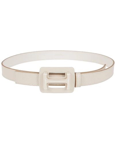 Hogan Belts - White