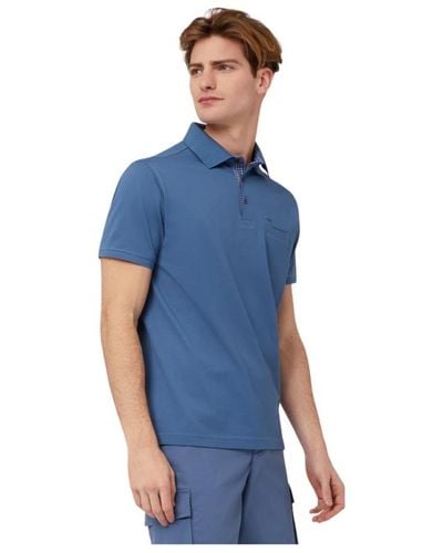 Harmont & Blaine Tops > polo shirts - Bleu