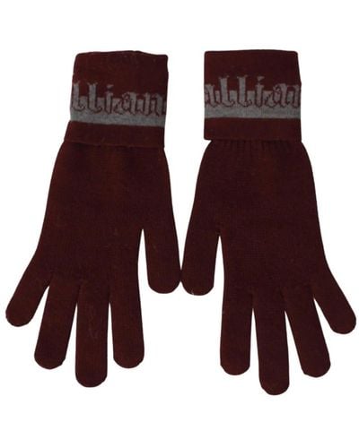 John Galliano Gloves - Purple