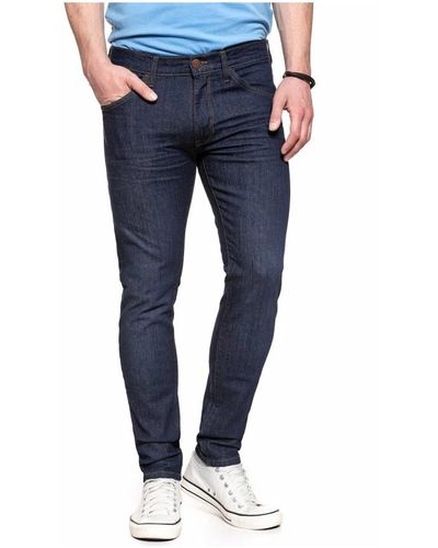 Wrangler Jeans > Slim-fit Jeans - Blauw