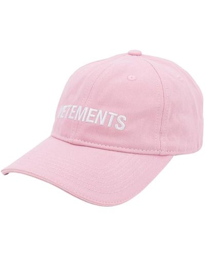 Vetements Caps - Pink