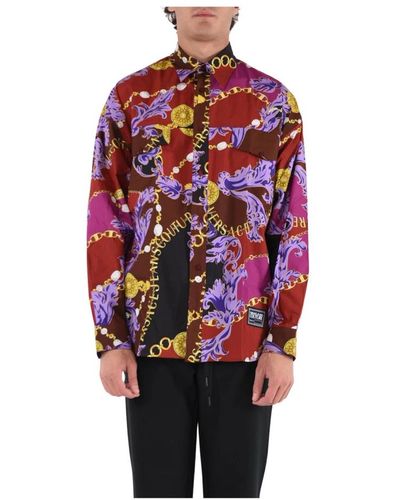 Versace Casual Shirts - Red