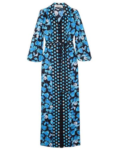 Diane von Furstenberg Maxi Dresses - Blue