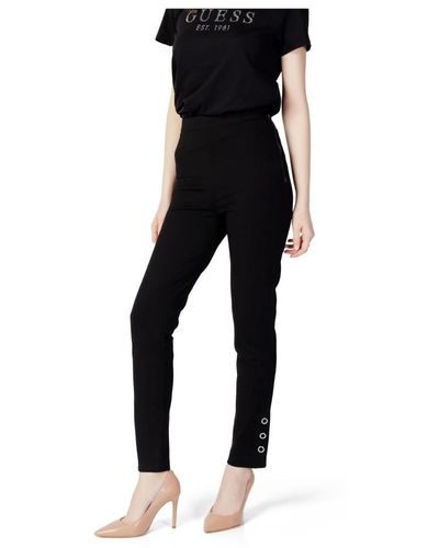 Guess Slim-Fit Trousers - Black