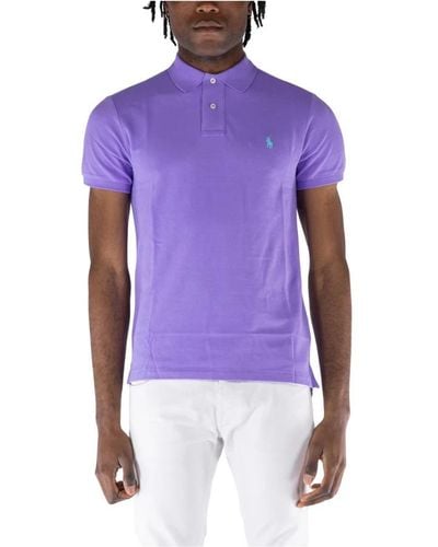 Ralph Lauren Polo Shirts - Purple