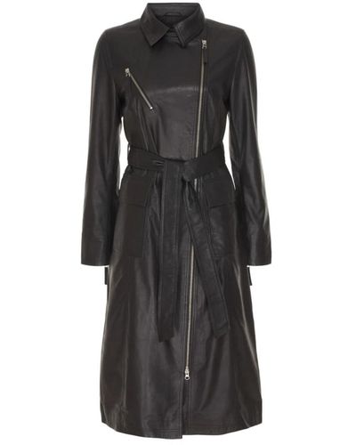 Btfcph Coats > belted coats - Noir
