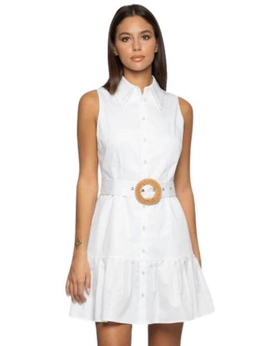 Kocca Shirt Dresses - White
