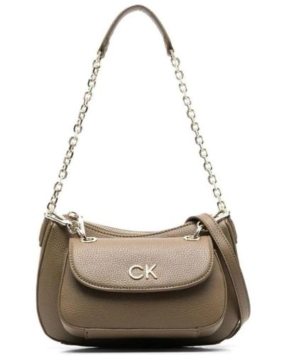 Calvin Klein Shoulder bags - Grigio