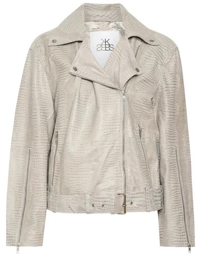 Karen By Simonsen Jackets > leather jackets - Neutre