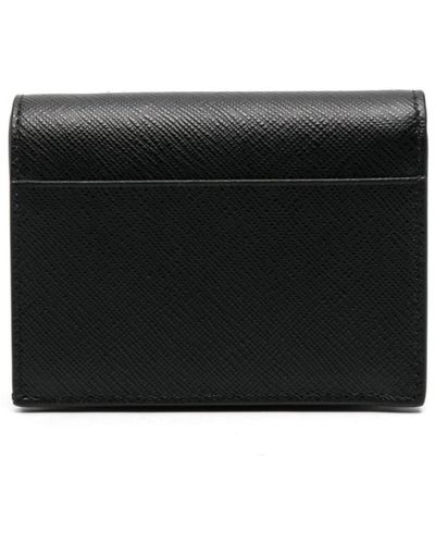 Montblanc Portafoglio continentale sartoriale nero