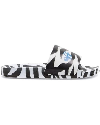 Off-White c/o Virgil Abloh Shoes > flip flops & sliders > sliders - Blanc
