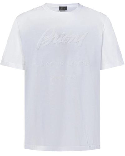 Brioni T-Shirts - White