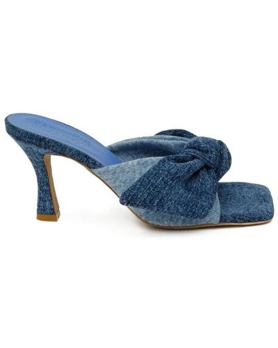 FABIENNE CHAPOT Asha mule - scarpe slip-on stilose e comode - Blu