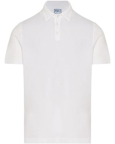 Fedeli Polo Shirts - White