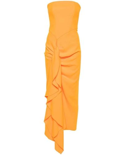 Solace London Dresses > occasion dresses > party dresses - Orange