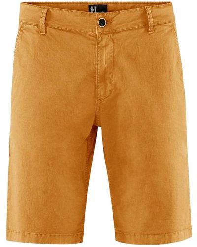 Bomboogie Casual Shorts - Yellow