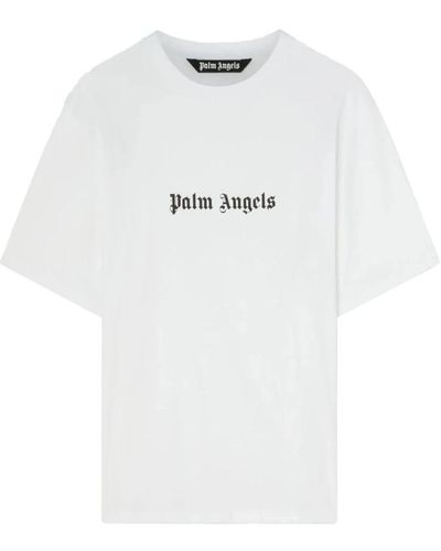 Palm Angels T-Shirts - Weiß