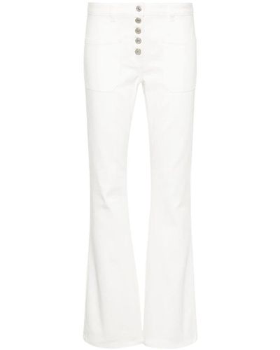 Courreges Wide Pants - White