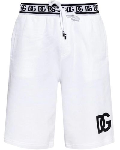 Dolce & Gabbana Lässige Shorts - Weiß