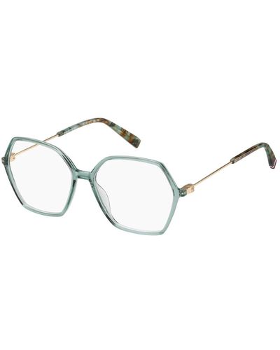 Tommy Hilfiger Montature occhiali verdi - Metallizzato