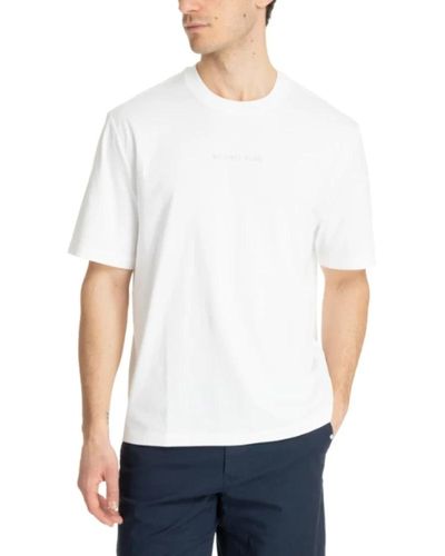 Michael Kors Stilvolle t-shirt und polo - Weiß