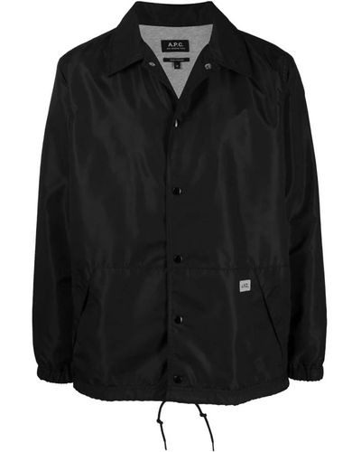 A.P.C. Jackets > light jackets - Noir