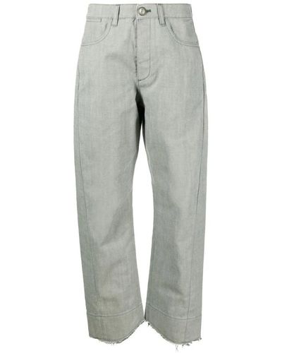 Jil Sander Wide Trousers - Grey