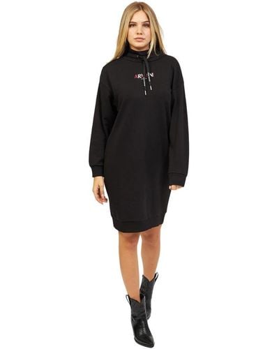 Armani Exchange Short Dresses - Black